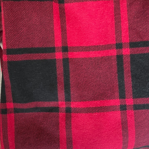 The Children's Place Girls Long Sleeve Christmas Plaid Skater Dress, Size 7/8 - Picture 3 of 3